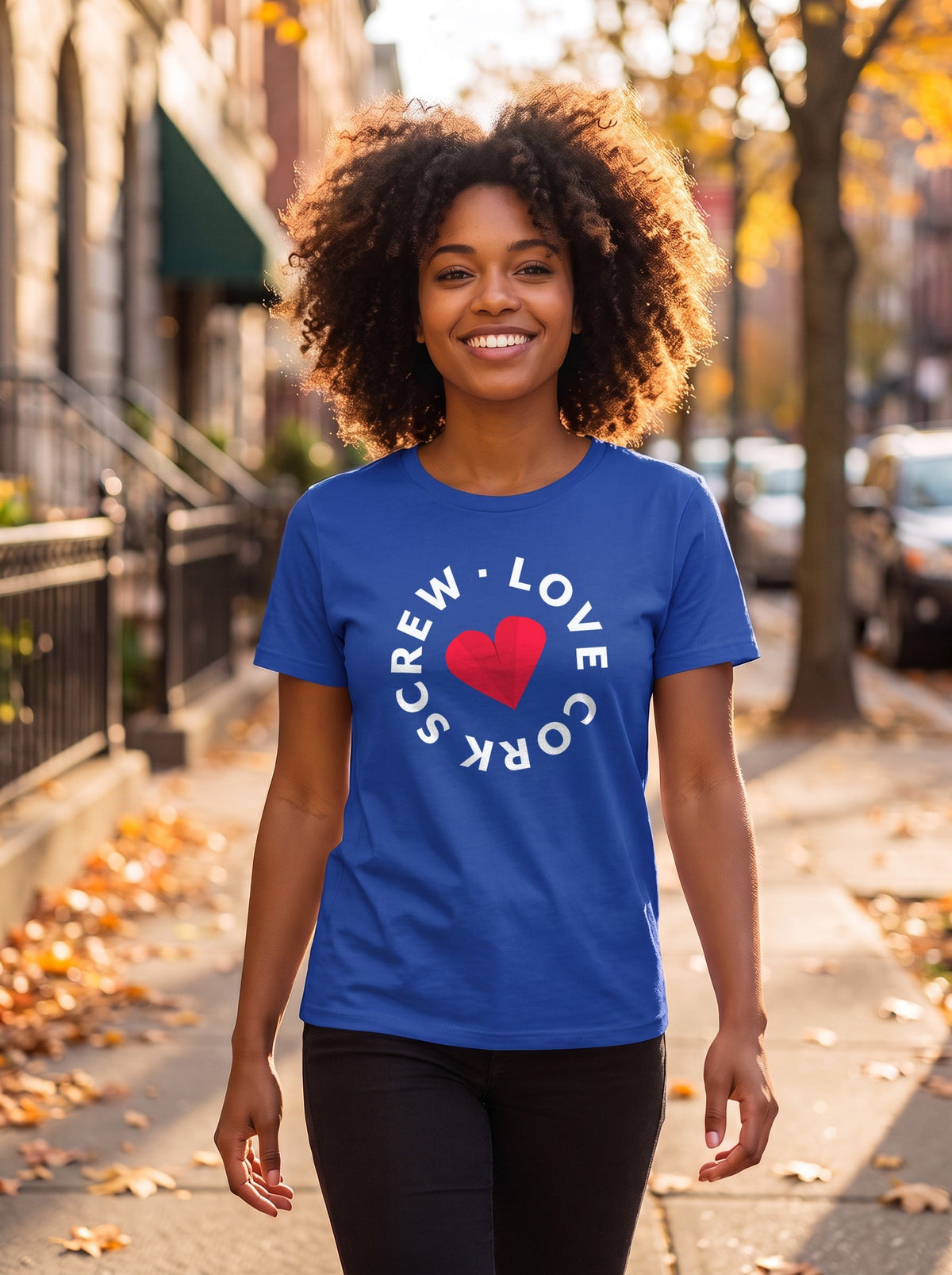 Cork Blue T-Shirt