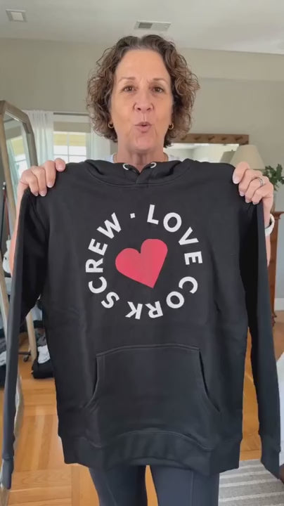 Love Cork Screw Hoodie